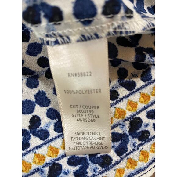 NWT Max Studio London Slinky Geo Print Tiered Midi Length dress 3X - Picture 8 of 8